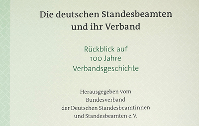 Festschrift 100 Jahre Bundesverband