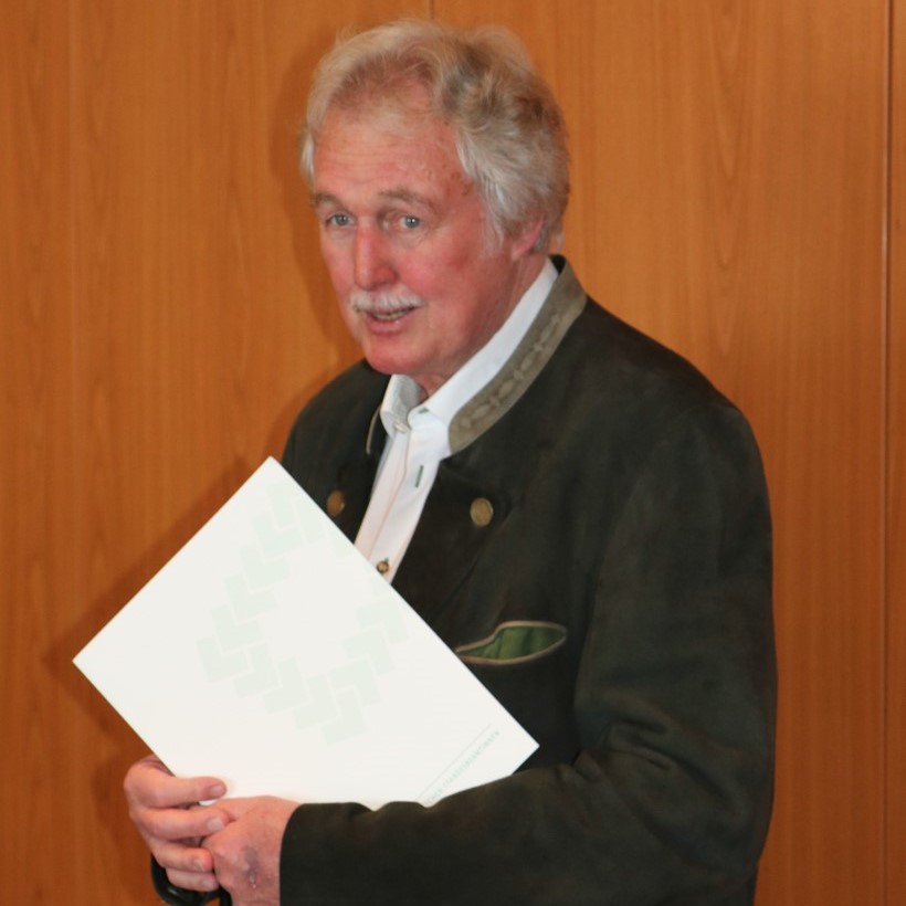 Ehrenpräsident Klaus Holub